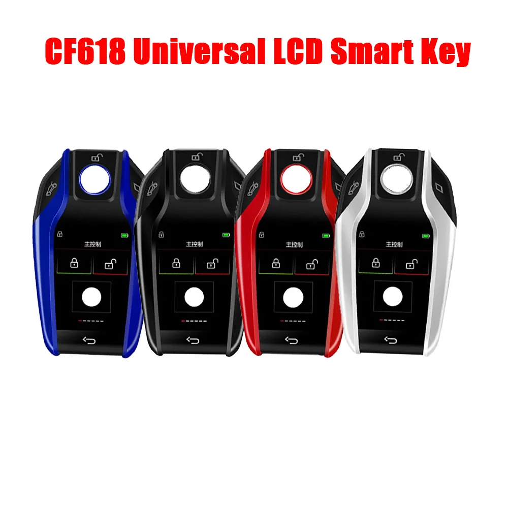 

CF618 Modified Remote Smart LCD Car Key Comfortable Entry Intelligent Remote Control Universal OBD Quick Installation