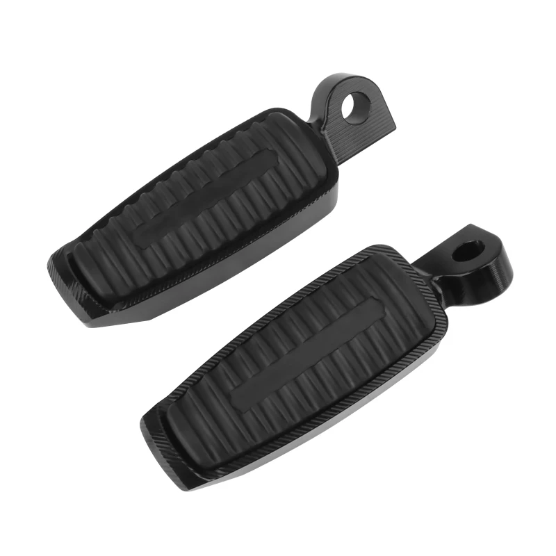 1 Pair Footpeg Motorcycle Passenger Rear Foot Peg Footrest For Harley Sportster Iron Touring Custom Dyna Fat Bob Softail Fat Boy