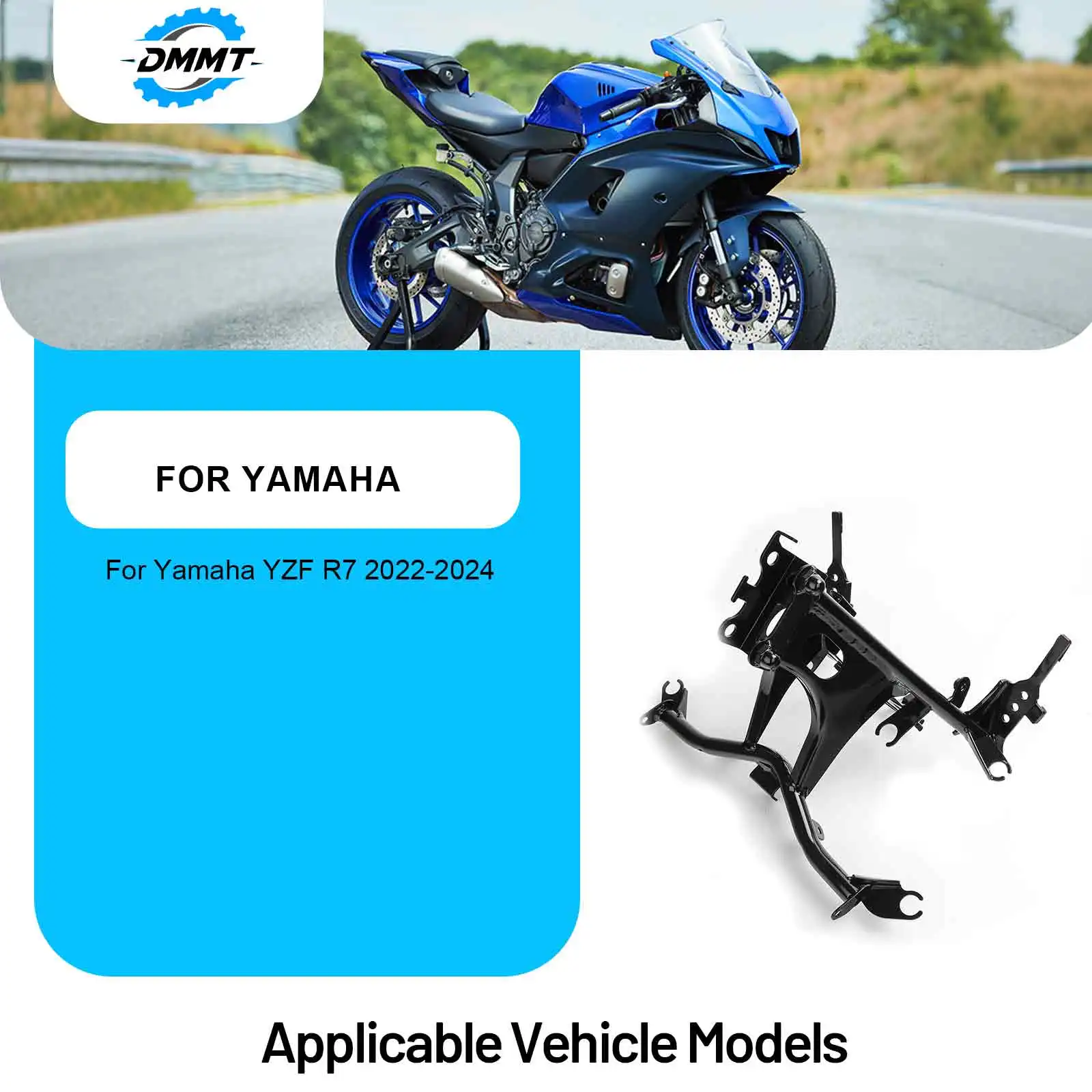 

Motorcycle headlight For Yamaha YZF R7 2022-2024 motorcycle front upper bracket, fairing bracket, motorcycle bracket