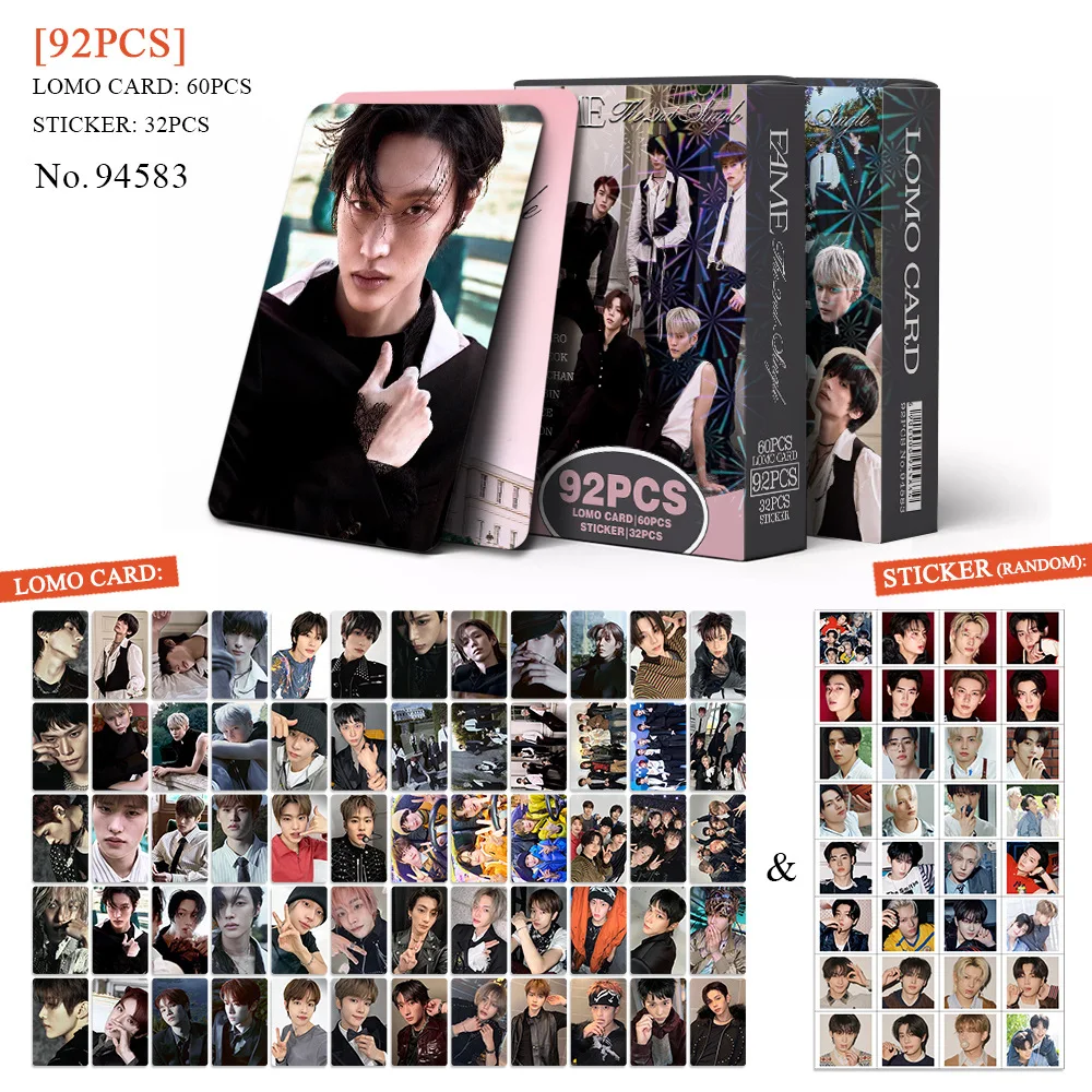 

92Pcs/Set Idol RIIZE New Album Fame Lomo Cards Stickers Postcard Shotaro Eunseok Wonbin Sohee SUNGCHAN Anton SEUNGHAN Fans Gifts