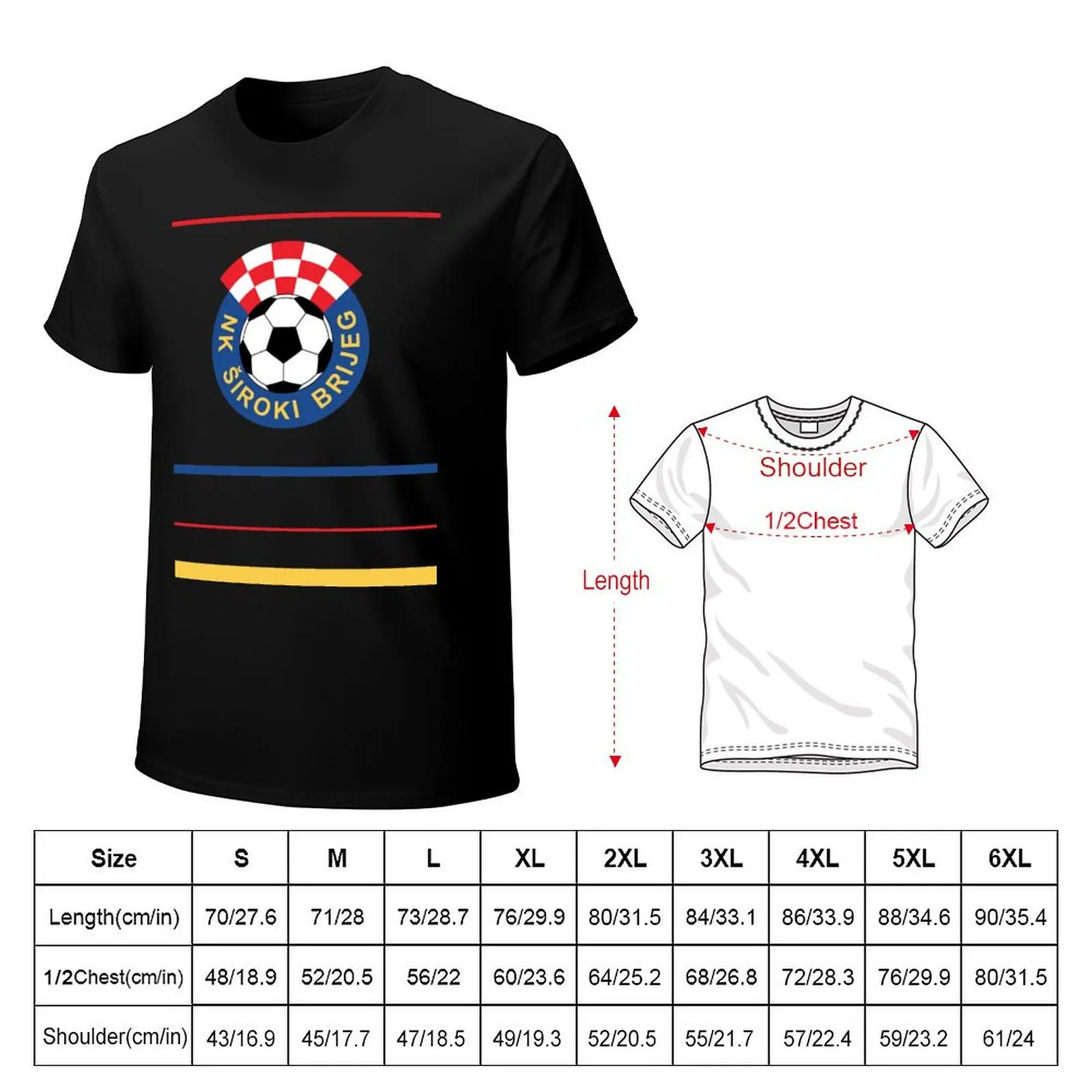 Siroki Brijeg Footbal fans ultras hooligans Croatia T-Shirt graphic t shirts for man T-Shirt
