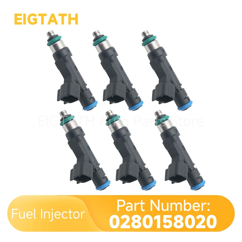 

6 шт. новый инжекционный клапан для Dodge Nitro Mitsubishi Raider Jeep Liberty Grand Cherokee Commander XK 3.7L, заводская цена, износостойкая часть