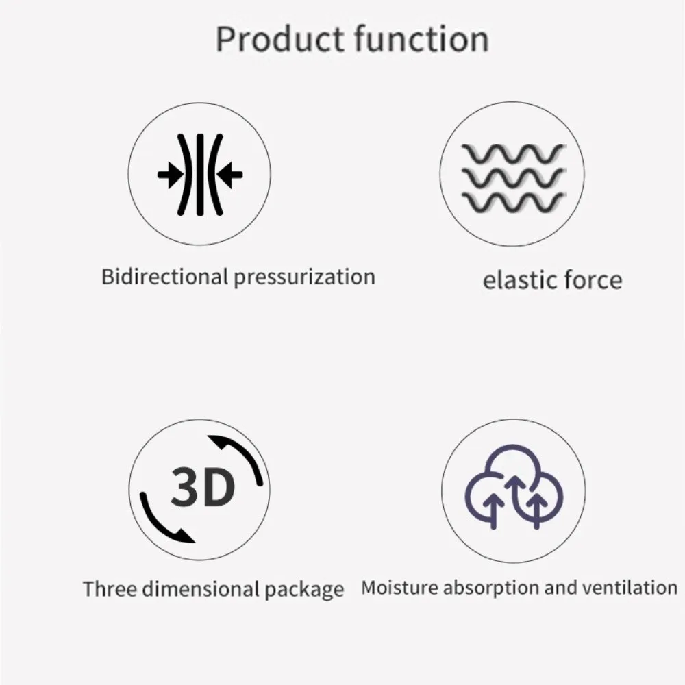 

Cushion Pressure Knee Pads Patella Strap Adjustable Shock-absorbing Sport Knee Wrap Pressurize Breathable Knee Patella Support