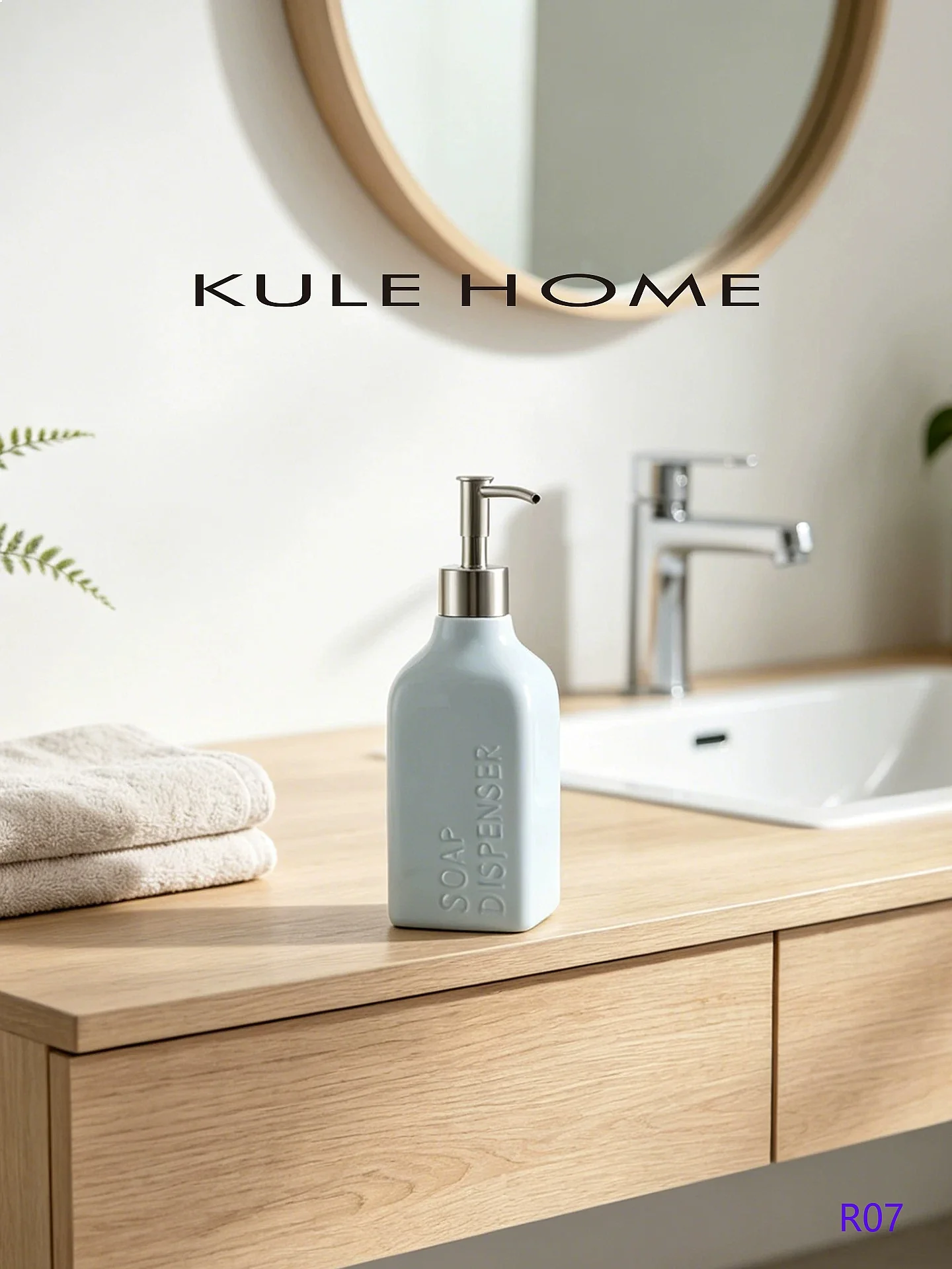 Luxury Ceramic Soap Shampoo Dispenser Pump Bottle for Hotel