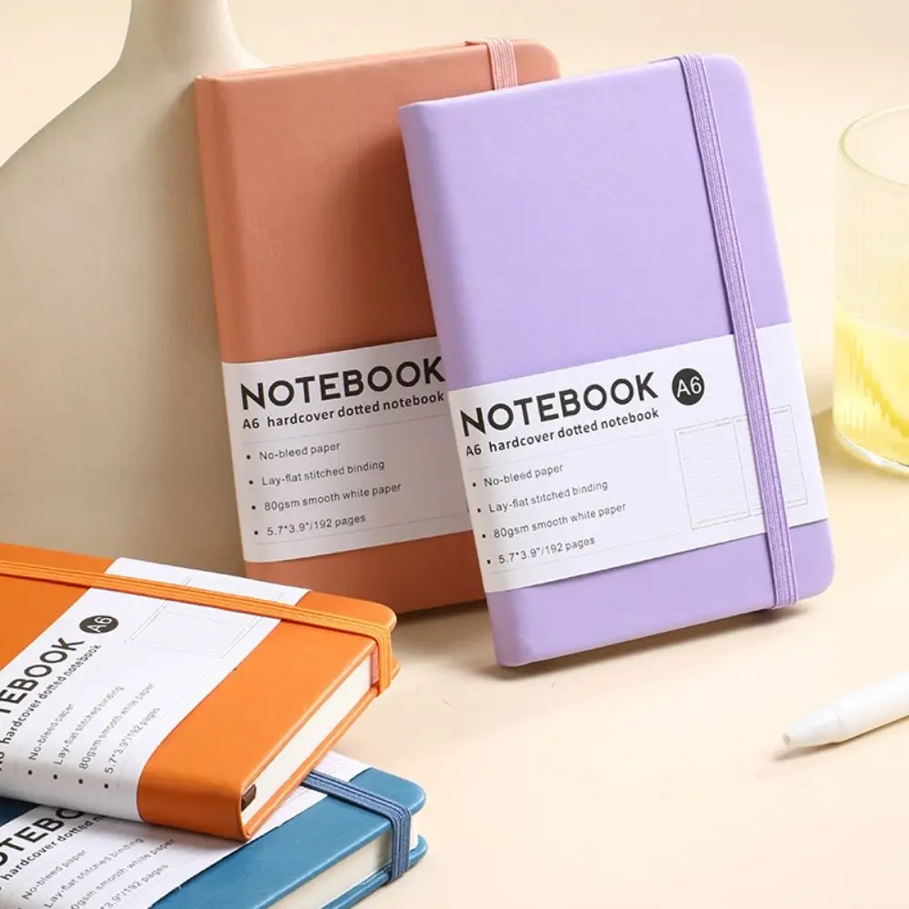 Strap Notebook A6 Mini Notebook Agenda Organizer Memo Diary Planner Pocket Notepad Taking Notes Thickening