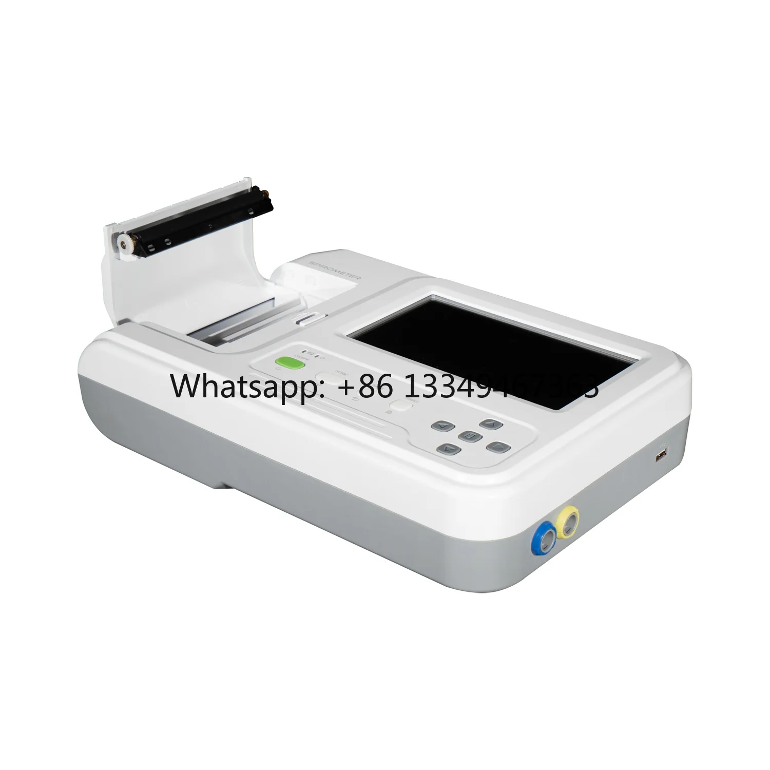 Medical Surgical Product Lung Function Testing Spirometry Color LCD Touch Digital Spirometer