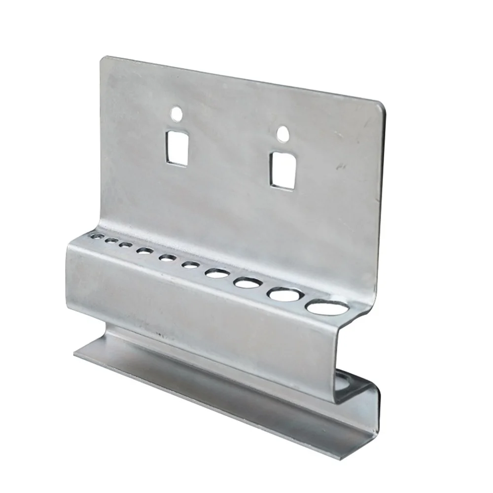 Metal Hanger Screws Storage Organizer Display Hook Square Hole Plate Hexagon Wrench Hardware Grab Bracket