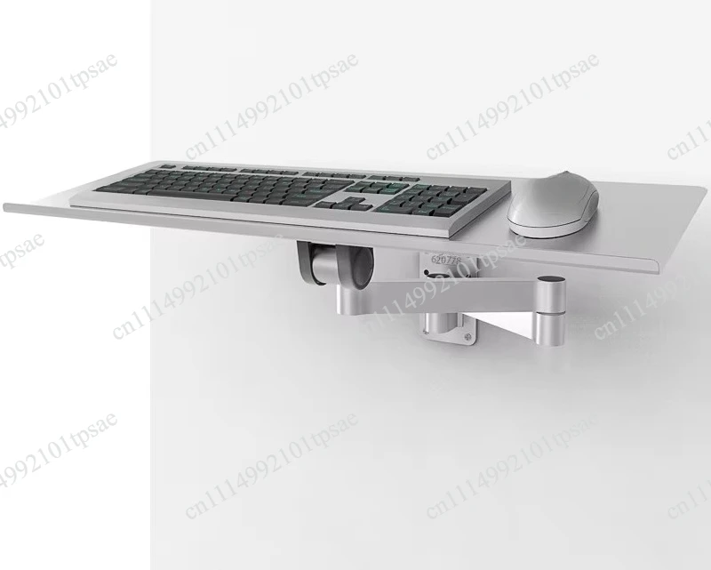 Dual purpose monitor and keyboard tray wall mounted foldable keyboard tray bracket wall mounted keyboard tray