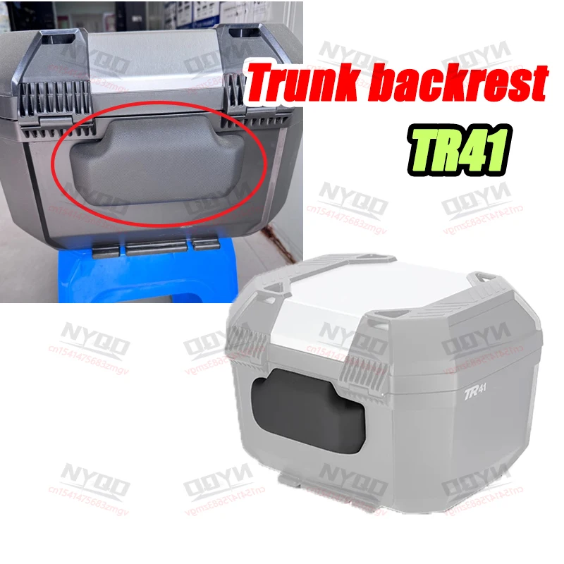 

Motorcycle Tail Box Butt Pad Top Case Backrest Cushion Trunk Passenger Back Pad for SHAD TR41 Upgrade Replacement Part