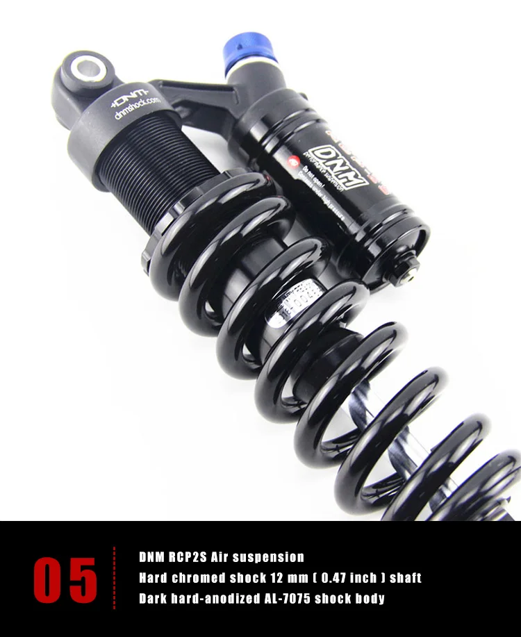 أجزاء التعليق الخلفي للدراجة الكهربائية DMN ممتص الصدمات الخلفي