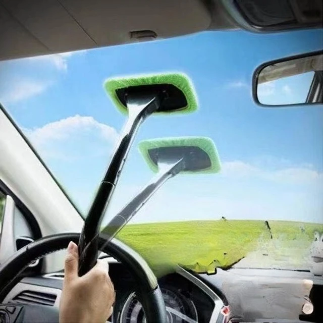 

Car windshield defogging, wiping, cleaning brush, front windshield wiper tool, cleaning brush, window cleaner