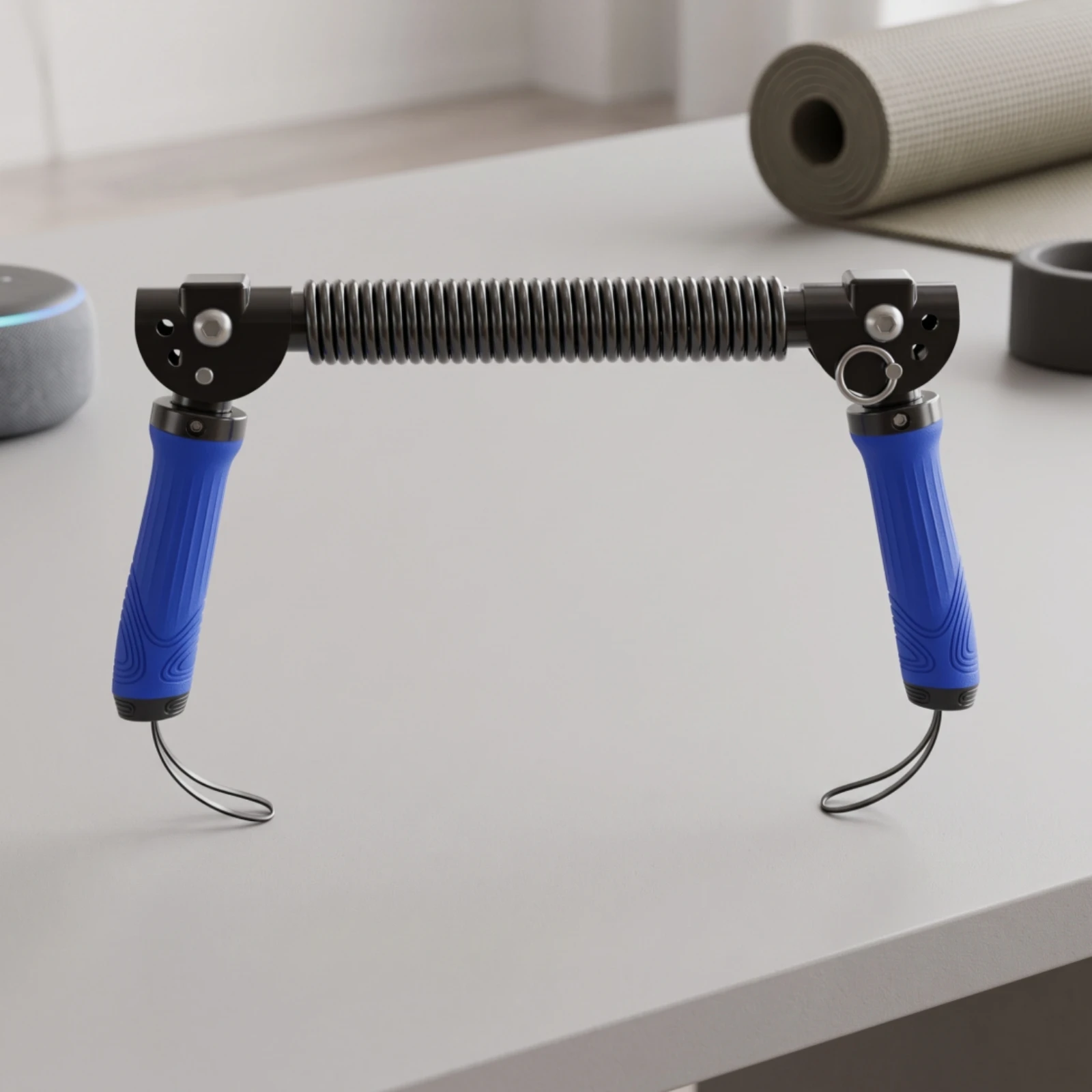 Spring Arm Exerciser Adjustable Power Twister Bar Power Twister Anti-Slip Chest Exercise Bar Long-Lasting