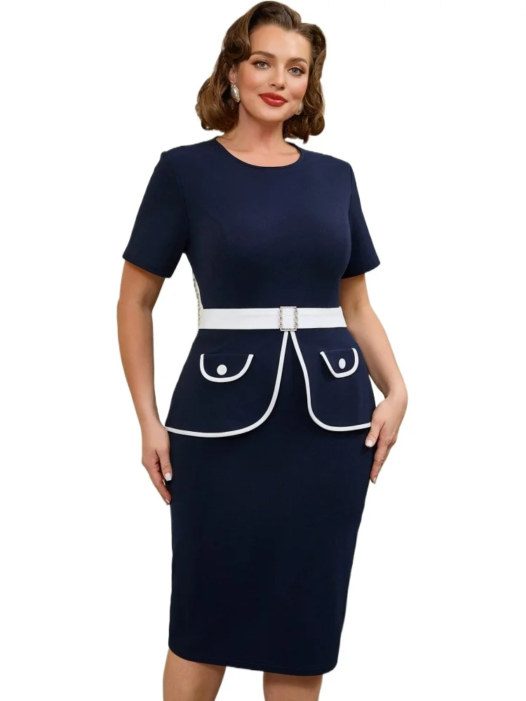 

African Dresses For Women Elegant 2025 Dashiki Summer Autumn Midi Dress Ladies Traditional African Clothing Fairy Dreaes