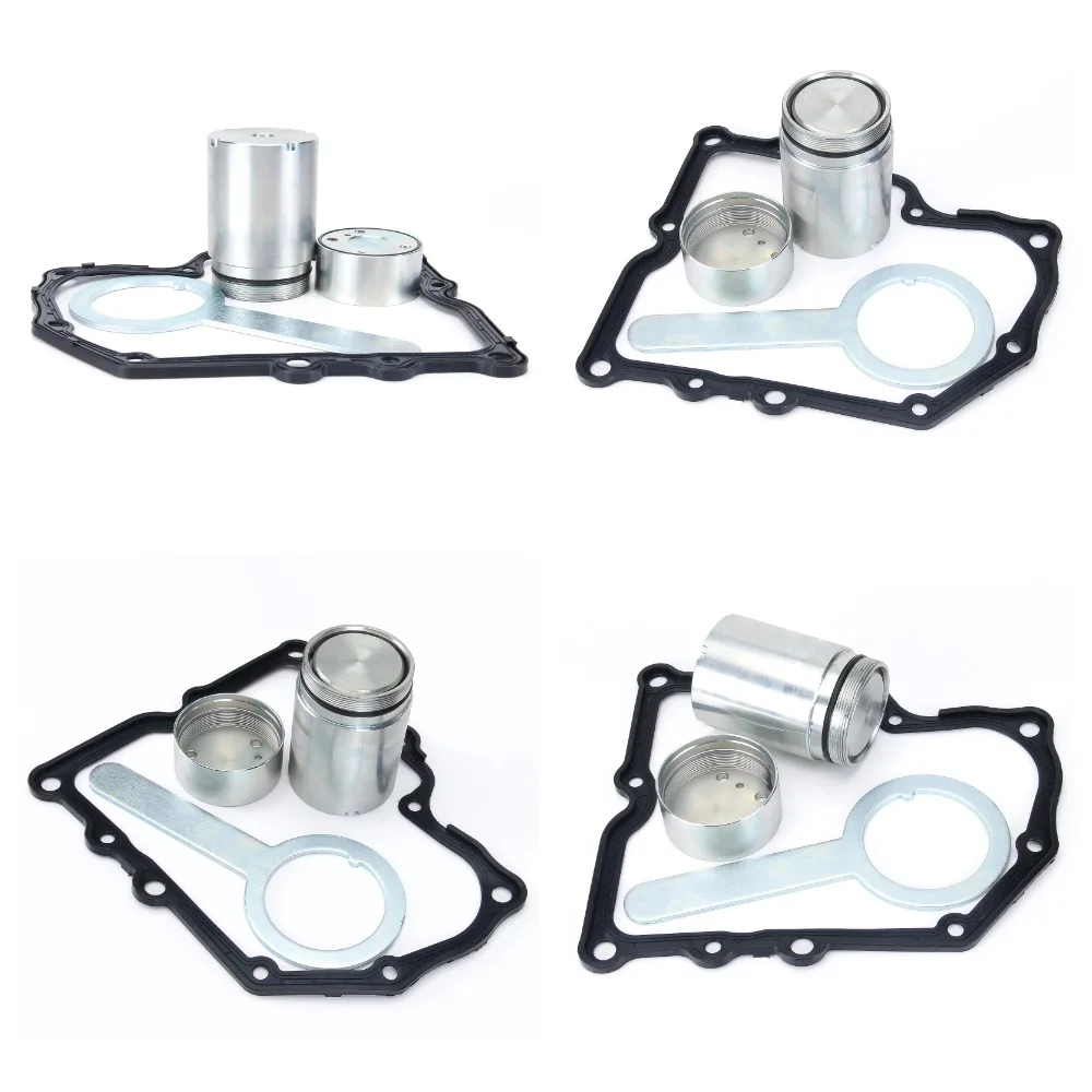 DQ200 0AM Transmission Valve Body Accumulator Mechatronic Repair Kit with Oil Pan Gasket DSG 7 Speed