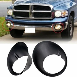 Rhyming 1 Pair Fit For Dodge Ram 1500 2500 3500 2002-2009 Fog Lamp Frame Front Bumper Fog Light Bezel Cover Trim Car Accessories