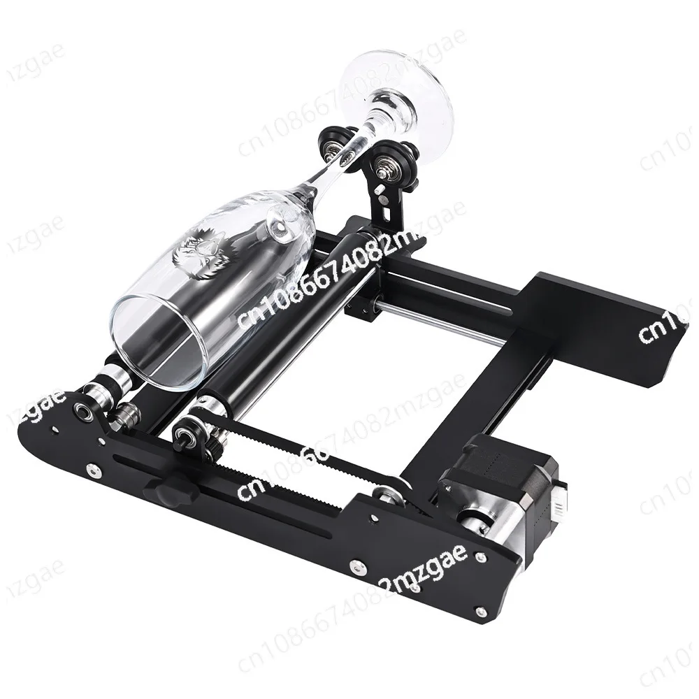 

Rotating Roller Platform for Cylindrical Engraving, No-Level Adjustable Accessory with CNC Cutting Machine for Cans