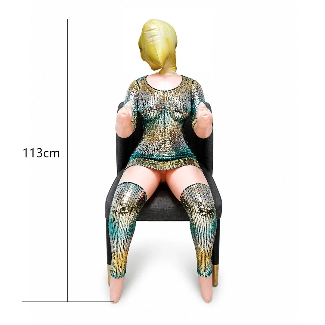 110cm Inflatable Doll For Bachelor Party Blow up Female Doll For Office Prank Gags Birthday Gifts Only Doll No Clothes