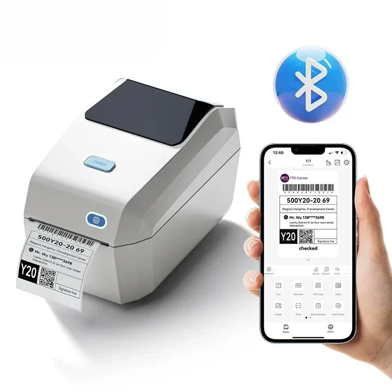 Niimbot K3 Multi-function Sticker Label Maker Machine thermal Label Printer for Office Clothes Tag shipping receipt printer