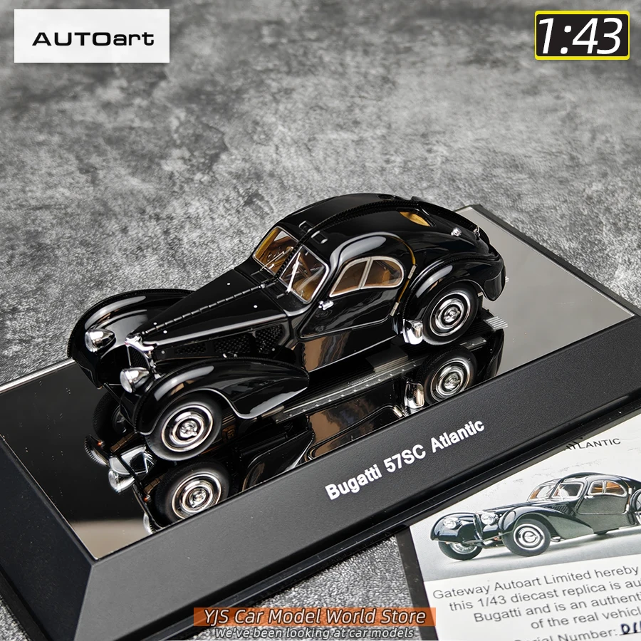 AUTOART New 1/43 scale Bugatti 57SC ATLANTIC 1938 car model Static