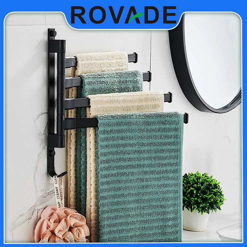 Towel Holder Handtuchhalter Porte Serviettes Salle Bain itchen Bathroom Towel Rack Accroche Torchon Mural