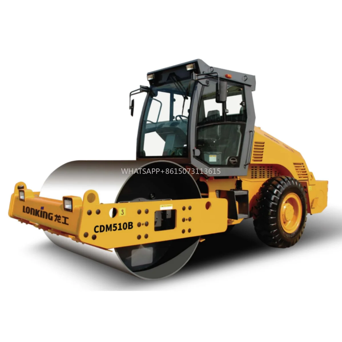 10-Tonnen-Vibrationsrolle mit einzelnem Stahlrad, Rabatt