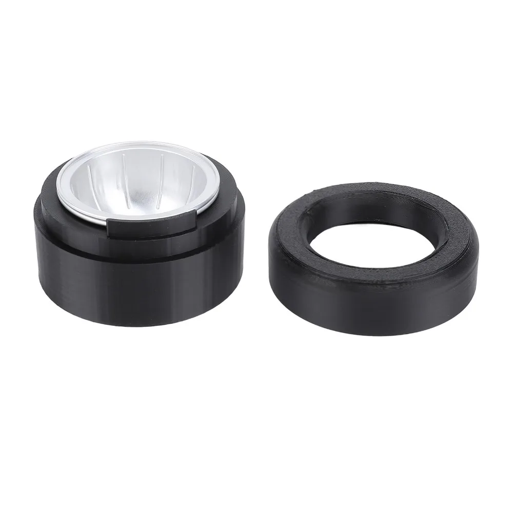 50pcs Aluminum Foil Lids Reusable Coffee Pods Kit Airtight Sealing 40 to 230ml Capacity Refillable Coffee Capsules