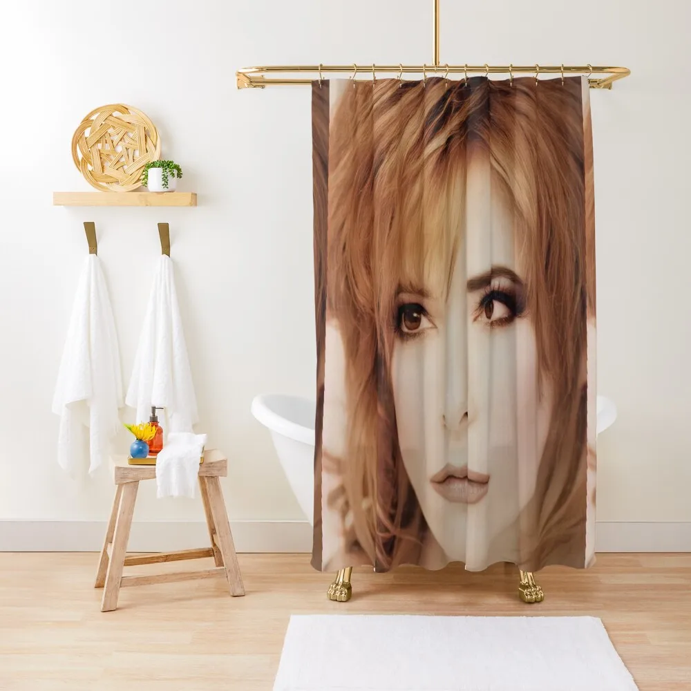 Mylene Farmer Anamorphosee Shower Curtain Waterproof Shower And Anti-Mold Shower For Bathroom Set Bathtub Curtain