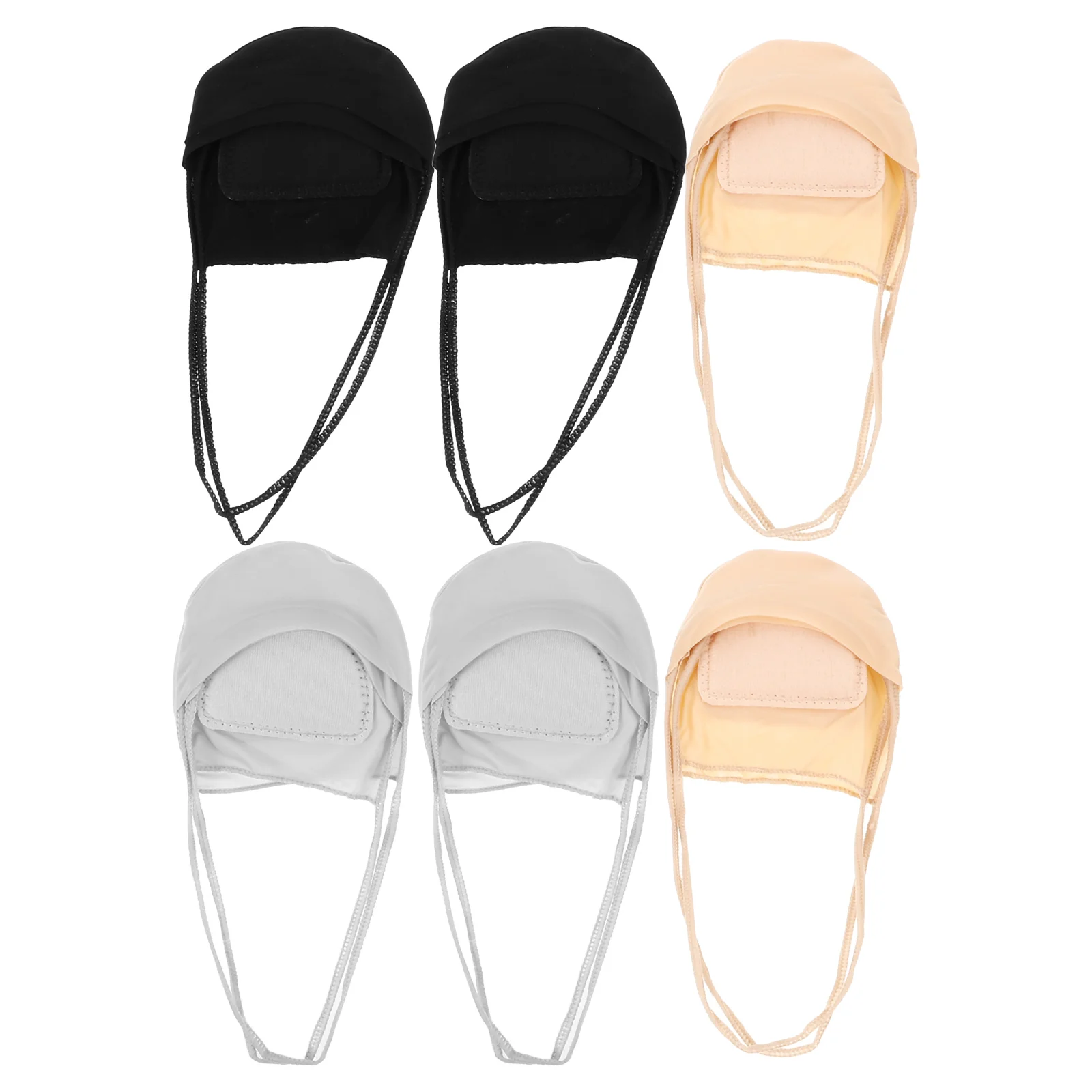 

Ice Ribbon Foot Pad Socks 6 Pairs Nonslip Short Thin Boat Invisible Ankle Women Girl Comfort Breathing Elastic Durability Shoes