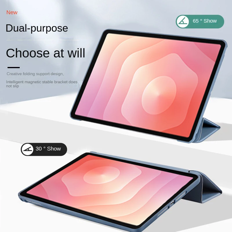 For 2025 Samsung Galaxy Tab S11 S10 Lite 11 Case PU Folding Stand Official Liquid Silicone Cover 5G SM-X730/SM-X736 Tablet Funda