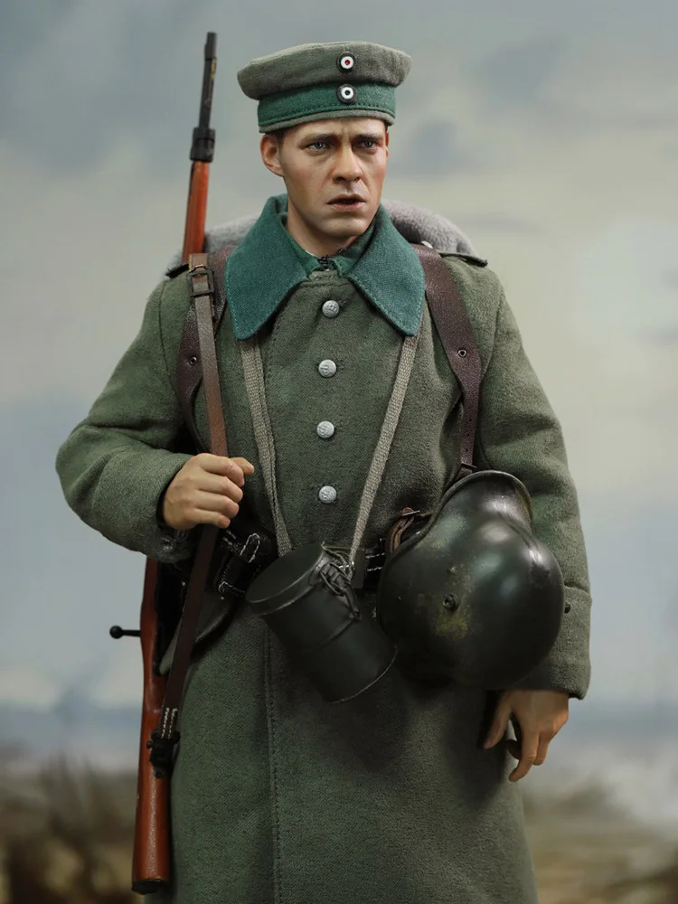 Did d11014 1/6 guerra mundial eu exército paul baumann homem móvel soldado tudo silencioso na frente ocidental 1917 historial 12 "figura de ação