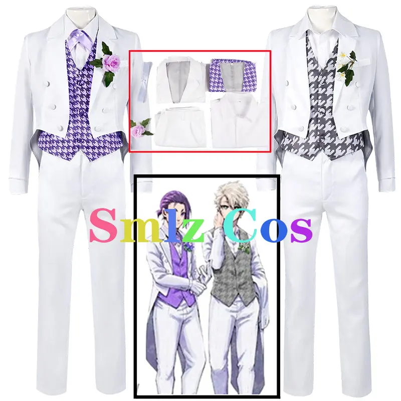 

Reo Mikage Suit Cosplay Anime Blue Lock Cosplay Costume Men Seishiro Nagi Costume Party Fishtail Suit Vest Uniform Set