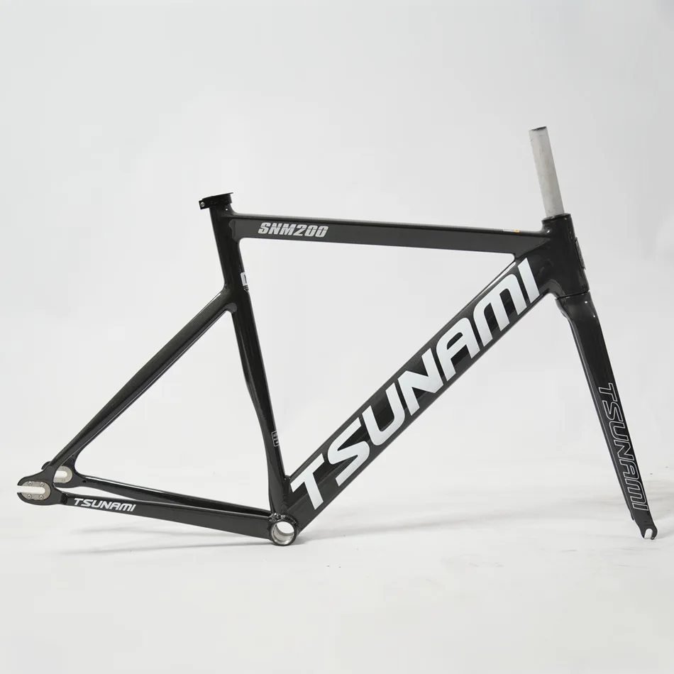 TSUNAMI SNM200 Frameset，700C Aluminum Fixed Gear Frame，Track Fixie Bike 52CM 55CM Single Speed Bicycle Parts, High Quality - view 2
