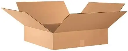 

10 Pack 24x24x6 Corrugated Cardboard Boxes for Shipping, Moving, and Storage