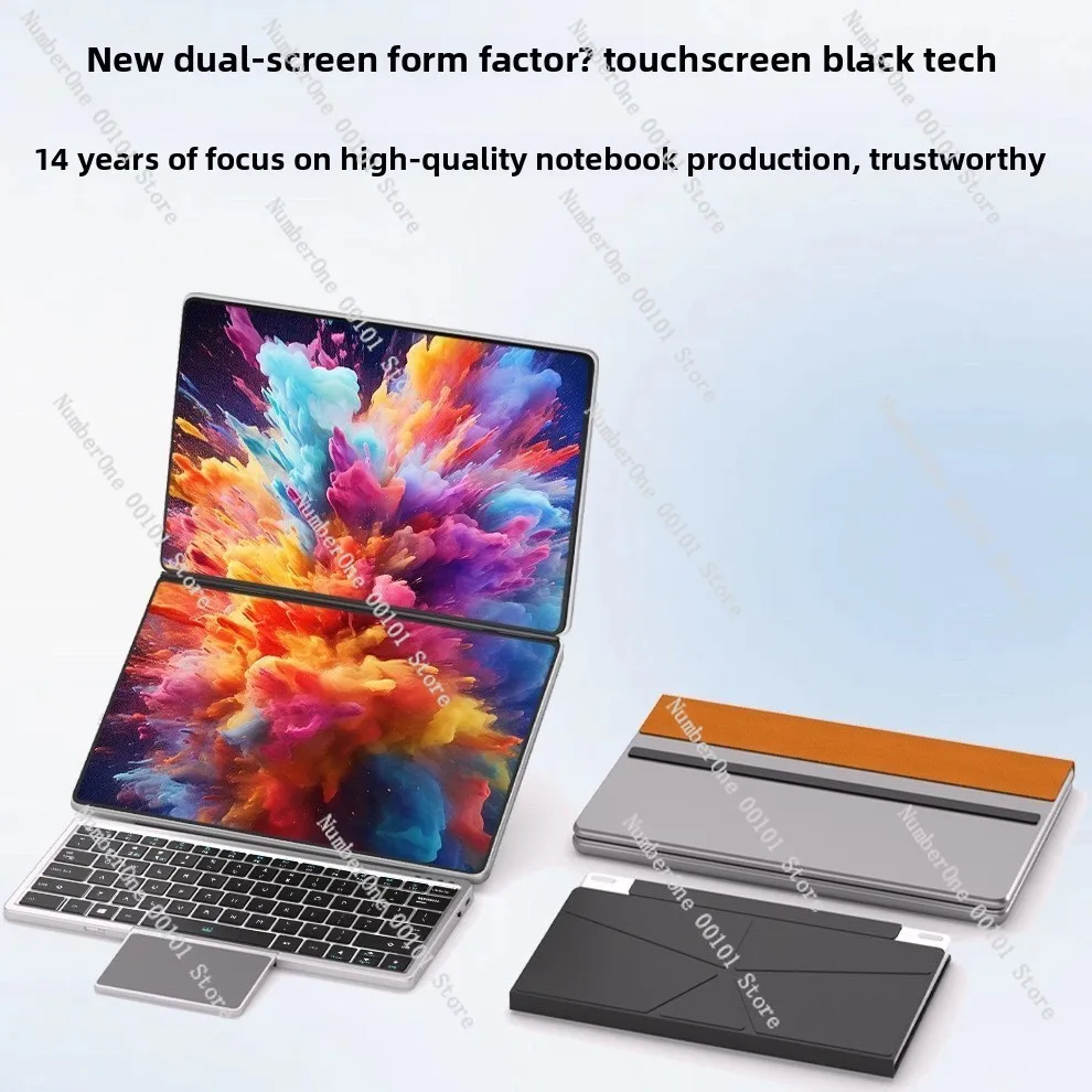 10.95 inch + inch dual-screen laptop Core i3 light and portable, this can be split-screen touch screen touch screen