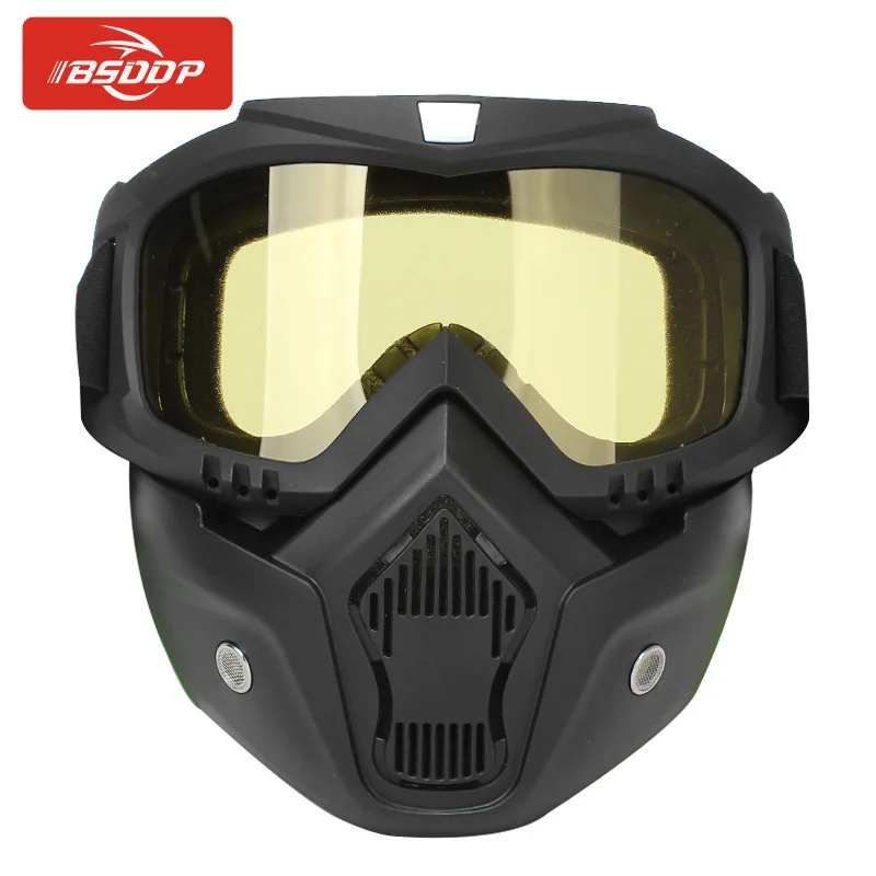 BSDDP Manufacturers Selling Retro Harley Mask Goggles for Off-road Motorcycle Goggles Outdoor Riding Goggles