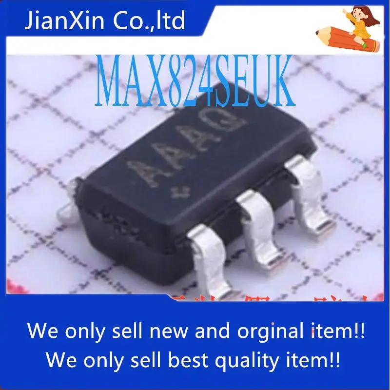 

10 шт. 100% оригинальный новый MAX824SEUK MAX824SEUK + T 2,93 V сброс silkscreen AAAQ SOT23-5