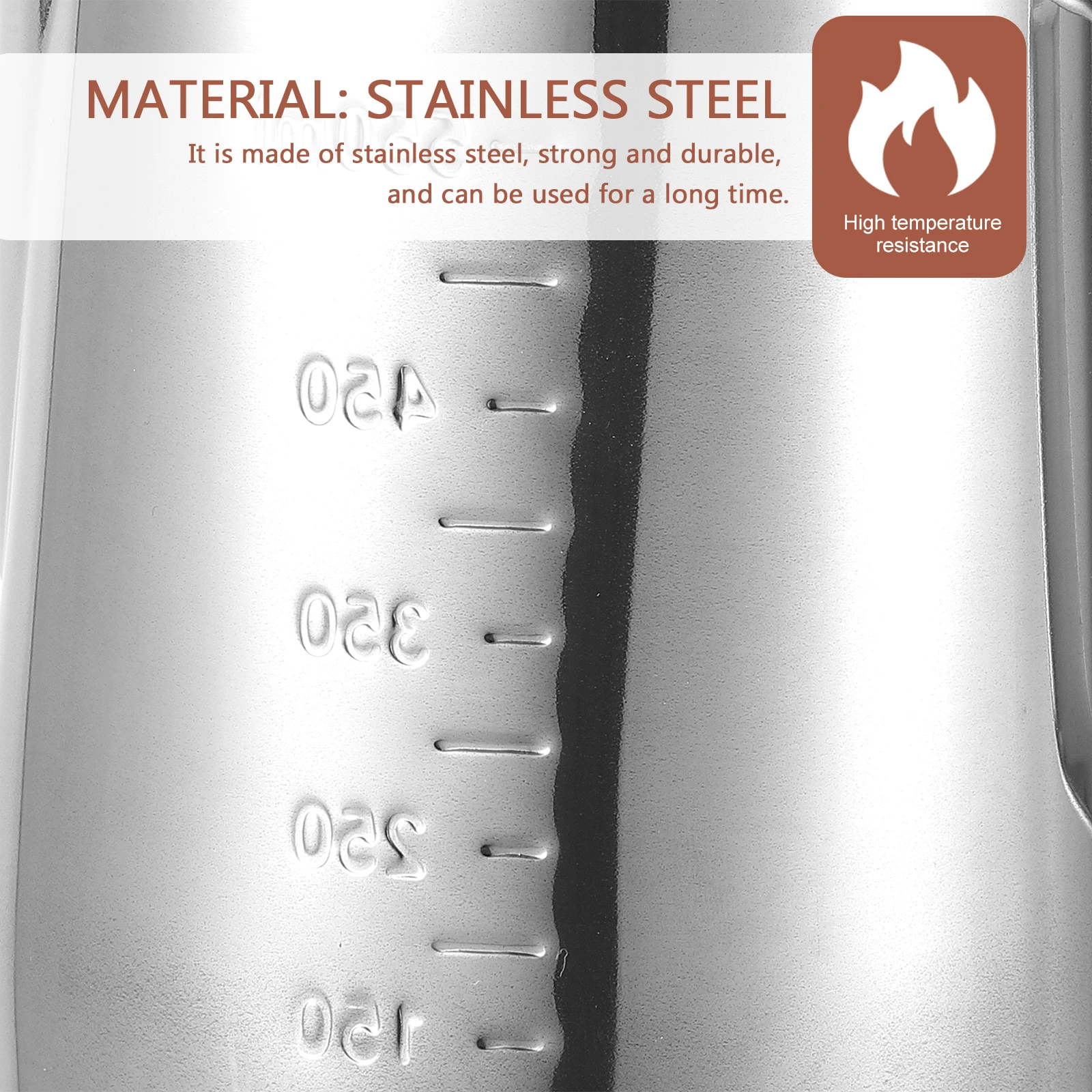 1 قطعة وعاء انصهار قوي كوب ذوبان الشمع لتقوم بها بنفسك أداة اليد مع مقبض بلاستيكي للاستخدام الآمن والمريح كوب أحمر الشفاه ذاتي الصنع