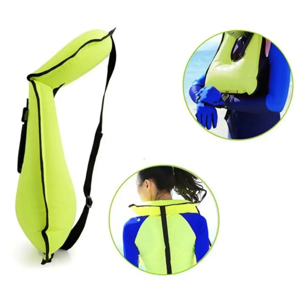 Inflatable Inflatable Swim Vest Diving Snorkeling Lightweight Swimming Jackets Outdoor Safety Floating Swim Life Saving Vest