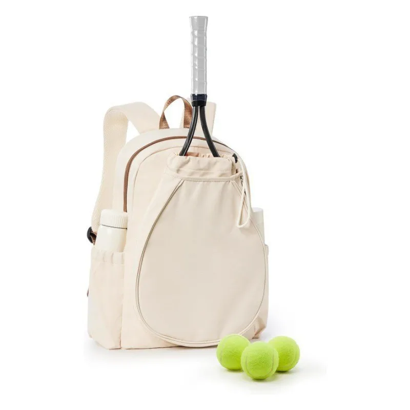35L Large Capacity Tennis Racket Backpack Single Shoulder Outdoor Sports Bag for Pickleball Badminton Ball