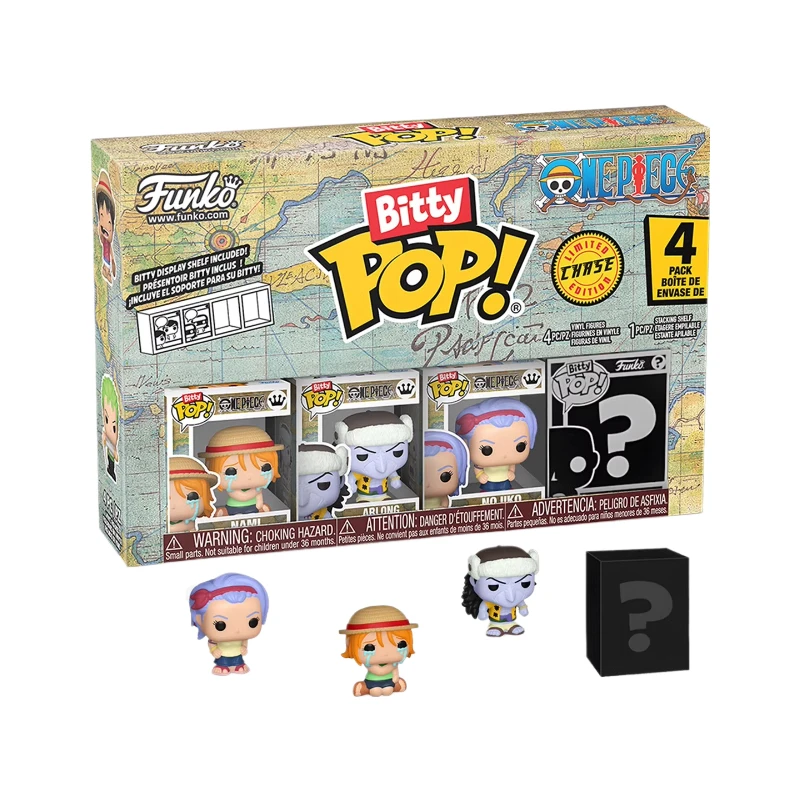 FUNKO POP「ナミ 3点セット + ランダム1点 ブラインドボックス」アニメアクションデスクトップデコレーションオーナメントモデルおもちゃコレクタブルモデル
