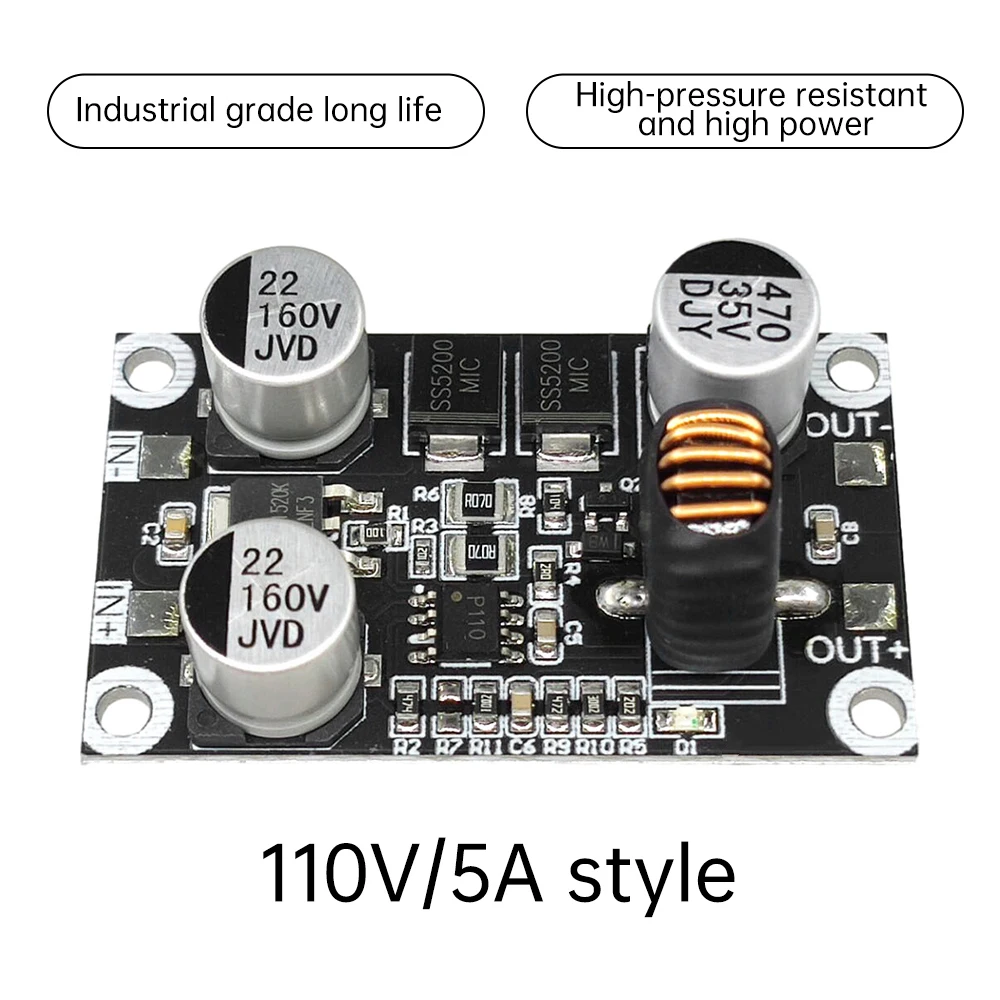 DC-DC 10V-110V to 5V 9V 12V 24V Step Down Power Supply Module Buck Converter Overcurrent Overvoltage Short-circuit Protection