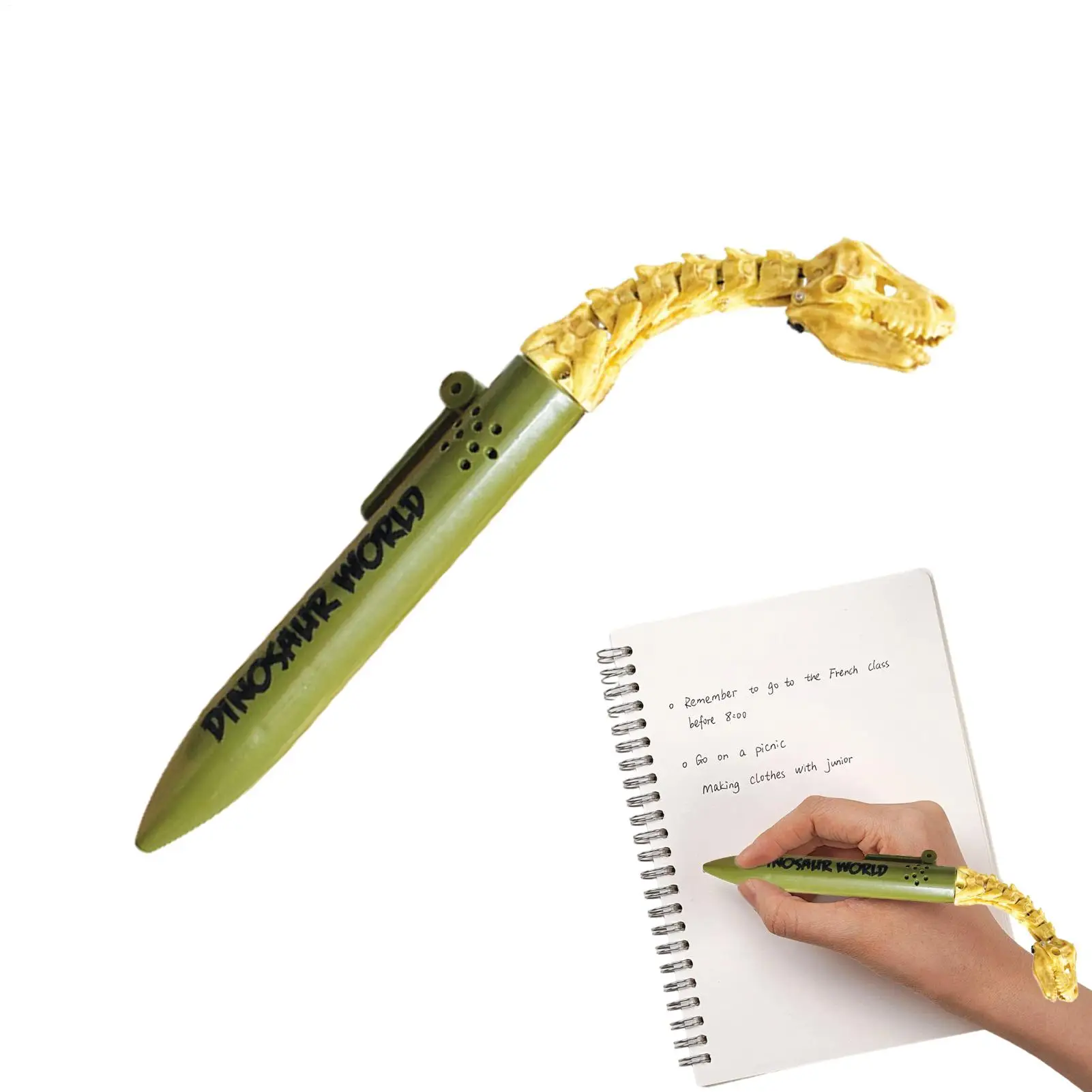 

Cute Funny Dinosaur Gel Pen Gag Joke Prop Open Mouth Dinosaur Gel Ink Pen for Over 5 Years Old Teens Pupils School Journaling
