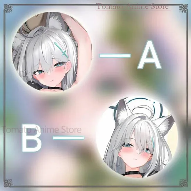 

Blue Archive Sunaōkami Shiroko Body Pillow Case Otaku Hing Sleeping Cushion Cover Character Theme Cosplay Pillowcase