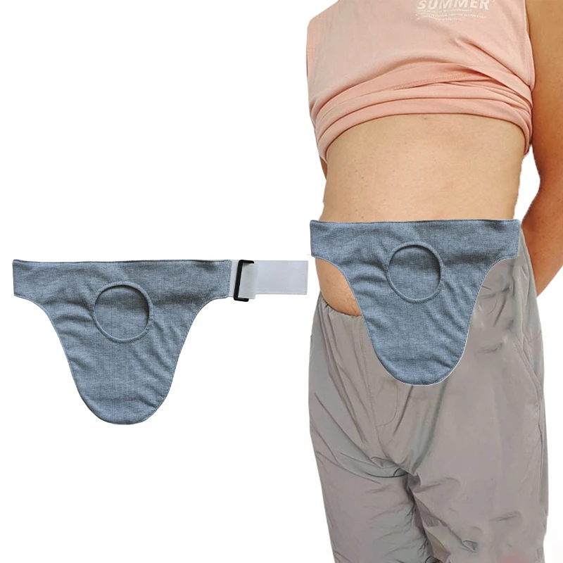 Ostomy Bag Waist Fixed Hanging Bag Washable Wear Universal Ostomy Abdominal Stoma Care Accessories Colostomy Stoma Protector