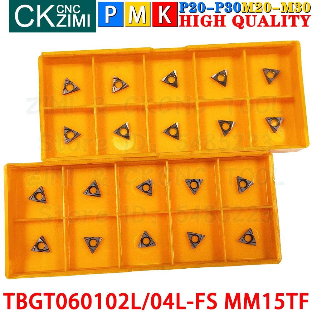 TBGT060102L-FS MM15TF TBGT060104L-FS MM15TF Carbide Inserts Fine Boring Turning Inserts Tools TBGT CNC Boring Bar Cutter Tools