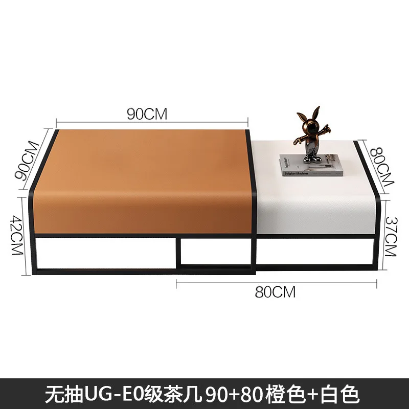 Light luxury, retractable coffee table combination, living room for home use