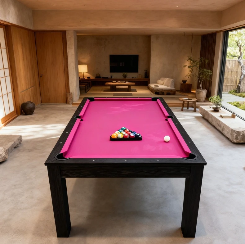Multifunctional billiard table home dining table conference table indoor family adult two-in-one black eight billiard table