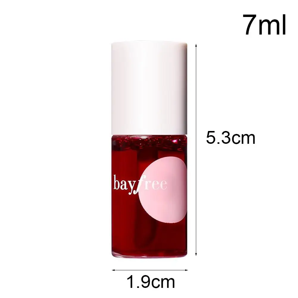 7ML Long-lasting Lip Stain Waterproof Dual-use Natural Lips Eyes Cheeks Liquid Lip Tint For Beauty Beauty Lips Cosmetics Gloss