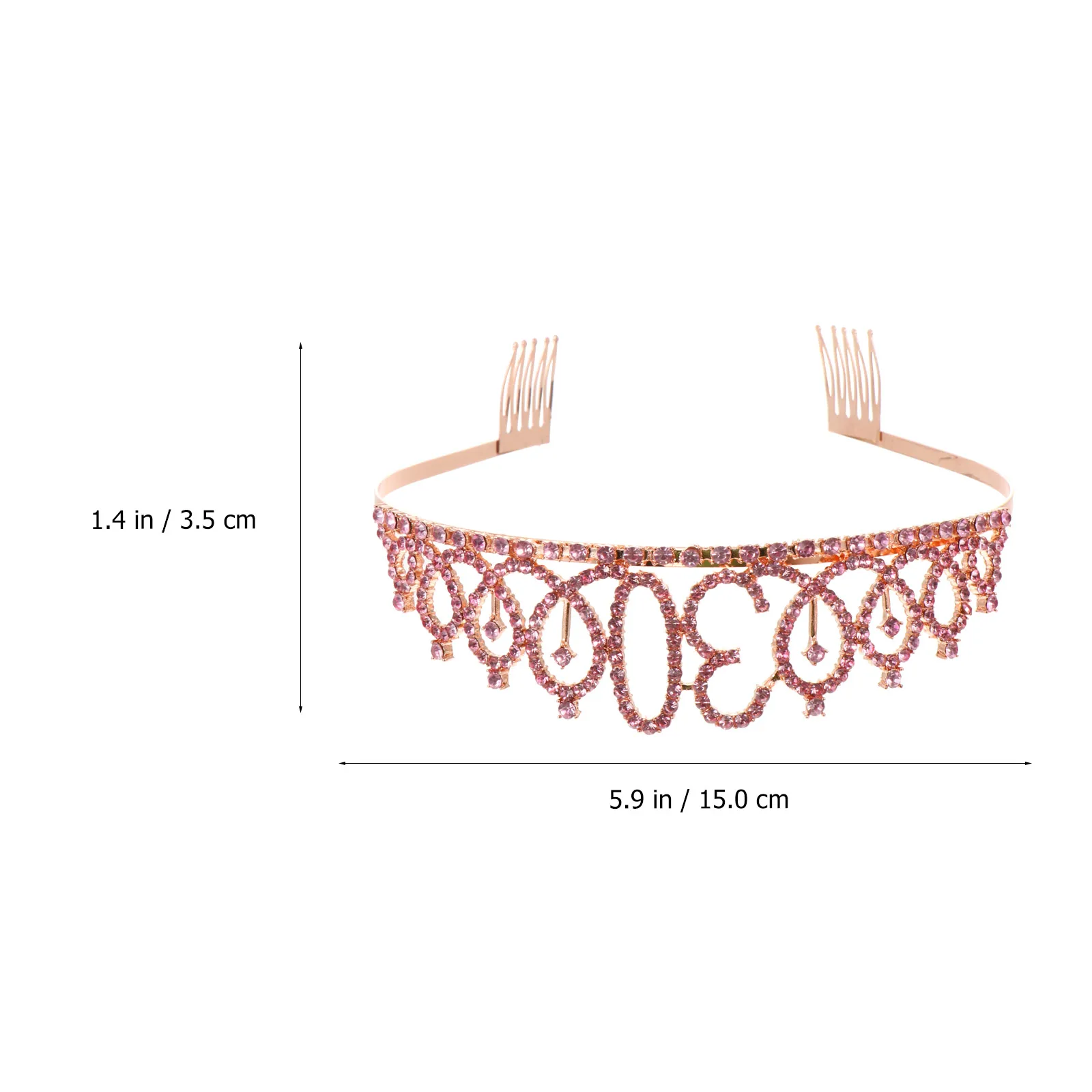 

4 Pcs Birthday Crown Shoulder Strap Headbands for Girls Party Decorative Accessories Costume Ordinary Cloth Dressing Bride