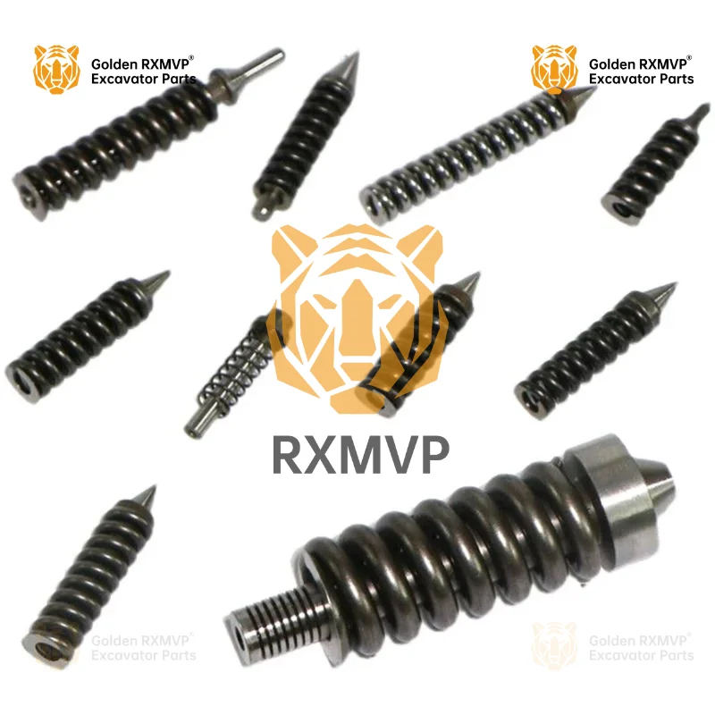 For Swe Kobelco Daewoo Doosan Komatsu Main Relief Spool Safety Valve Spring Valve Needle Excavator Parts